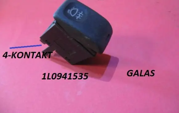 Fog light switch