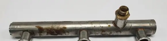 Audi A6 S6 C6 4F Fuel main line pipe 06E130090F