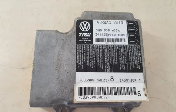 Volkswagen PASSAT B6 Airbag control unit/module 5N0959655A