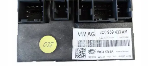 Volkswagen PASSAT B6 Comfort/convenience module 3C0959433AM