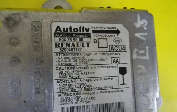 Renault Megane II Airbag control unit/module 604289600 8200481127