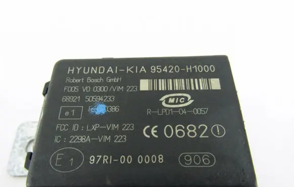 KIA Carnival Immobilizer control unit/module 95420H1000
