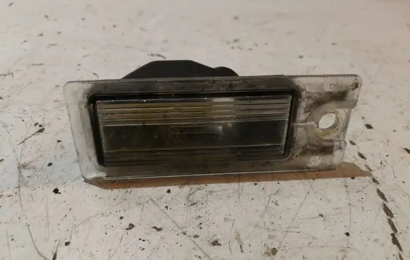 Number plate light