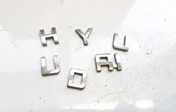 Hyundai Ioniq Manufacturer badge logo/emblem 