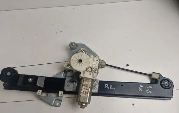 Saab 9-3 Ver2 Rear door window regulator with motor 12793730