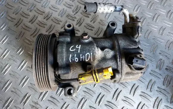 Citroen C4 I Air conditioning (A/C) compressor (pump) 9651910980