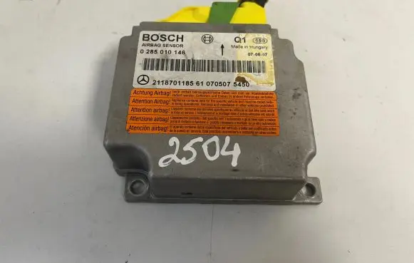 Mercedes-Benz E W211 Airbag control unit/module 2118701185 0285010146 0705075450