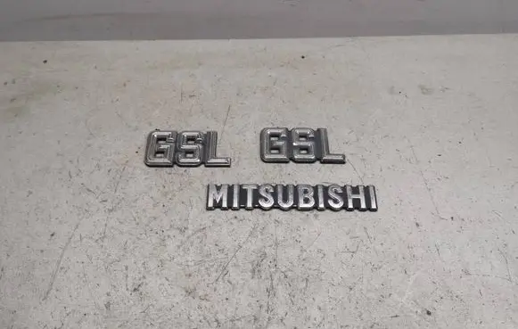 Mitsubishi Cordia Manufacturers badge/model letters 