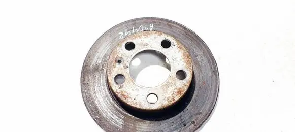 Audi A3 S3 8L Rear brake disc neventiliuojamas