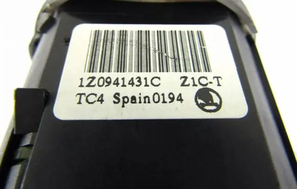 Skoda Octavia Mk2 (1Z) Light switch 1Z0941431C