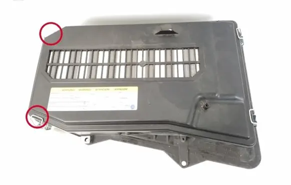 Porsche Cayenne (92A) Battery box tray cover/lid 7P0801283