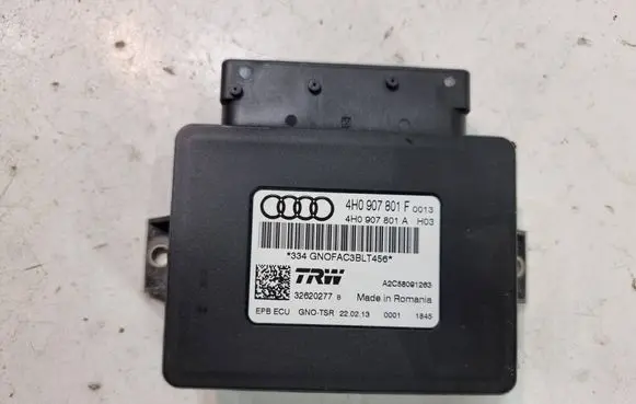 Audi A6 S6 C7 4G Hand brake control module 4H0907801F 32620277 4H0907801A