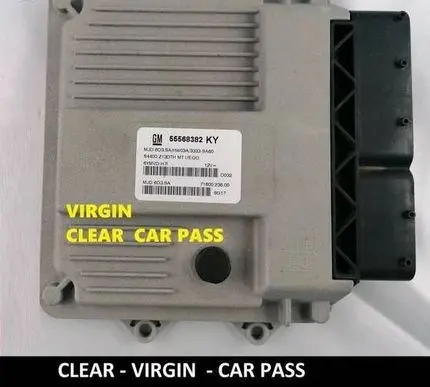 Opel Corsa D Engine control unit/module 55568382 55568382KY