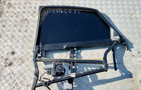 Audi A6 Allroad C5 Front door coupe window/glass frame 