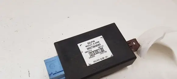 Peugeot 207 CC Alarm control unit/module 9657384680 245003