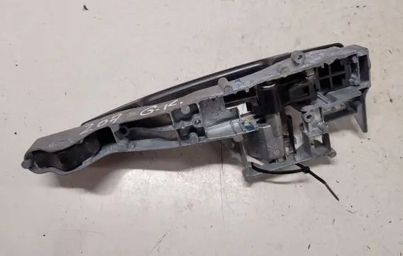 Peugeot 207 Rear door exterior handle