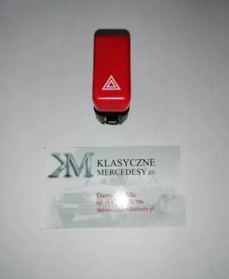 Mercedes-Benz 100 W631 Hazard light switch 0055459224