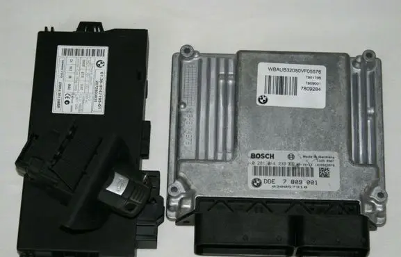 BMW 3 E90 E91 Engine ECU kit and lock set 7809001