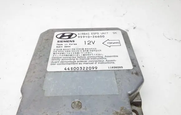 Hyundai Santa Fe Airbag control unit/module 9591026600 SWK43044 44S00322099