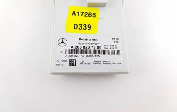 Mercedes-Benz E W213 Other control units/modules A2058207300