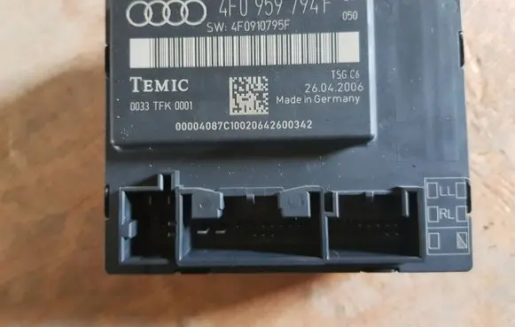 Audi A6 S6 C6 4F Door control unit/module 4F0959794F