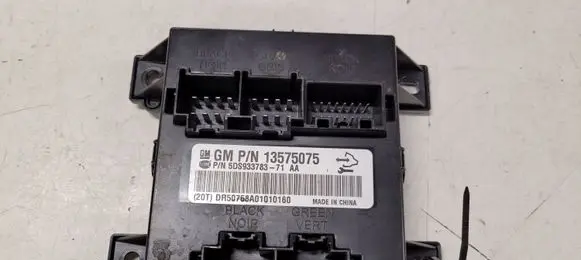 Opel Insignia A Seat control module 13575075 5DS93378371