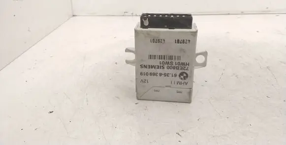 BMW 5 E39 Tow bar trailer control unit/module 8369019 429701 HW01SW01