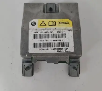 BMW 5 E60 E61 Airbag control unit/module S1695750201E 220434754 05B018MA6519G