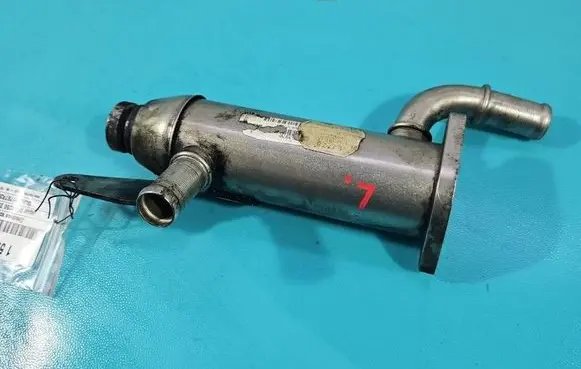 Jaguar XF X250 EGR valve cooler 4R6Q9Y493AM IMPRK1598784
