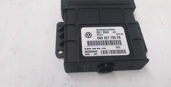 Audi Q7 4L Gearbox control unit/module 09D927750FK