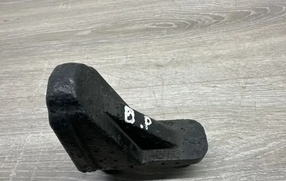 Front bumper foam support bar