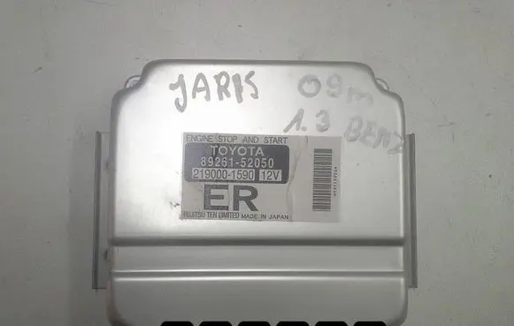 Toyota Yaris Engine control unit/module 89261-1590