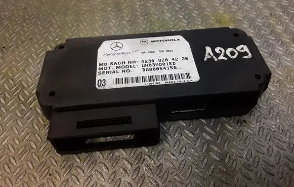 Mercedes-Benz CLK A209 C209 Phone control unit/module A2308204226 2308204226