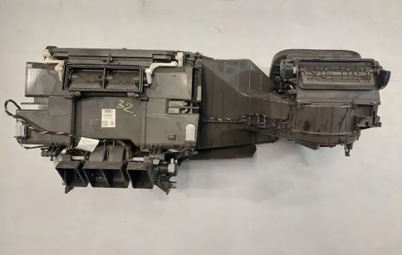 Interior heater climate box assembly