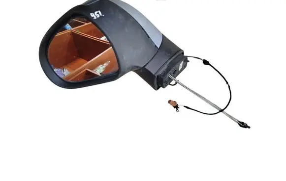 Peugeot 207 Front door electric wing mirror 96805881XT
