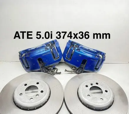 BMW 5 F10 F11 Brake discs and calipers set 34106894383 6894383 34106894384