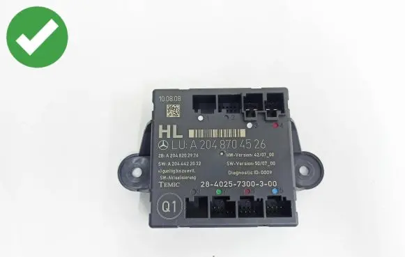 Mercedes-Benz C W204 Door control unit/module A2048704526 A2048202926 A2044422032