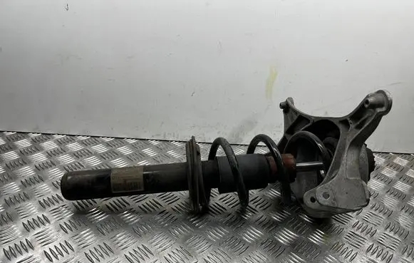Front shock absorber with coil spring