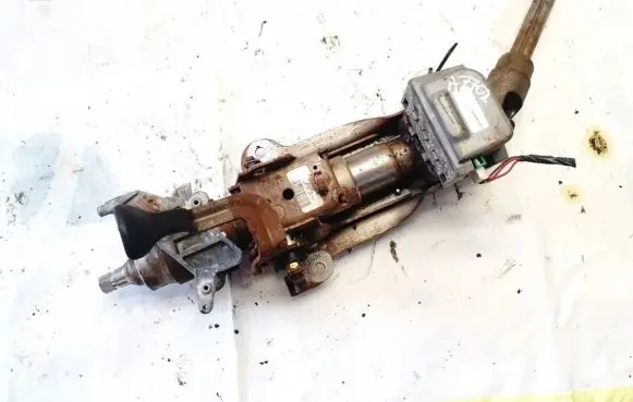 Steering wheel axle