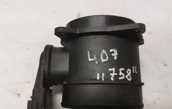 Peugeot 407 Mass air flow meter 9650010780