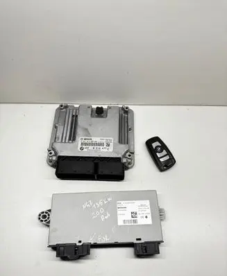 BMW 5 F10 F11 Engine ECU kit and lock set 0281018609 8518477 030246345