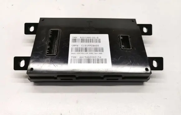 Tesla Model S Air conditioning/heating control unit 6007366-00-B