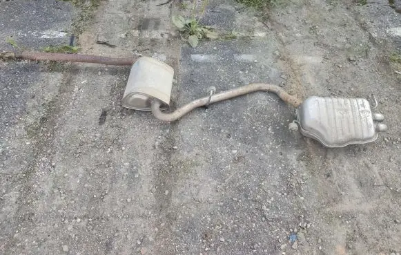Audi A4 S4 B6 8E 8H Muffler/silencer 