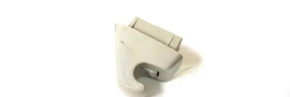 Sun visor clip/hook/bracket
