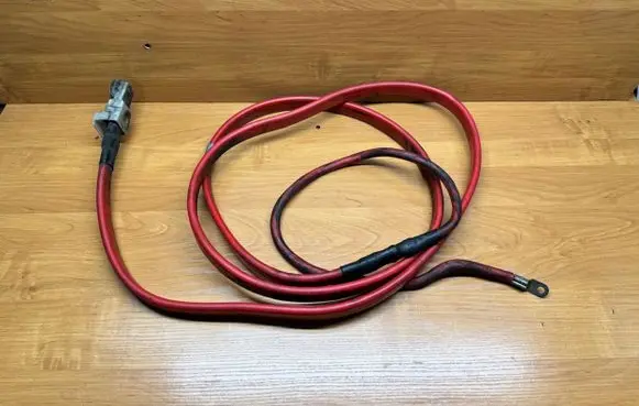 BMW 5 E60 E61 Positive cable (battery) 61209463 50387781 9297280