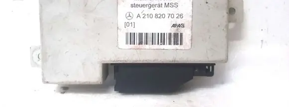 Mercedes-Benz E W210 Other control units/modules A2108207026