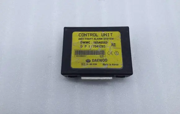 Chevrolet Kalos Alarm control unit/module 7541293 06540563