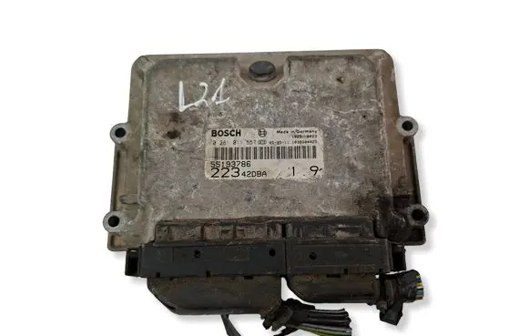 Fiat Doblo Engine control unit/module 55193786 0281011557 22342DBA