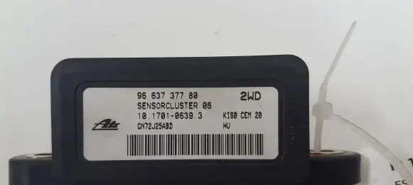Citroen C3 ESP acceleration yaw rate sensor 9663737780