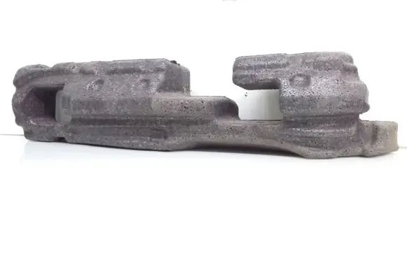 Front bumper foam support bar